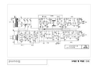 Sound Big 25E schematic circuit diagram